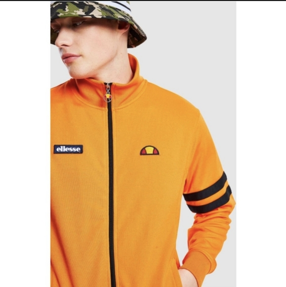 Ellesse Orange Roma Track Jacket|Small - Picture 3 of 11